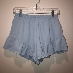 Ruffle Bottom shorts